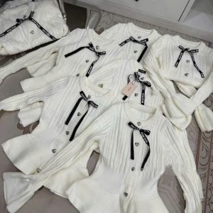 áo cardigan trắng nữ