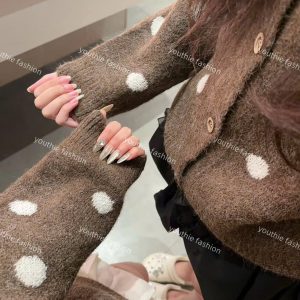 áo cardigan trắng nữ