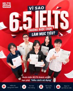 Khóa học IELTS 6.5 Hà Nam